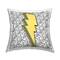 Stupell Industries Lightning Bolt Retro Symbol Fashion Glam Pattern Throw Pillow, 18" x 18"